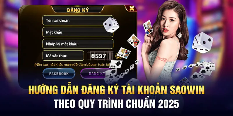Hướng dẫn đăng ký tài khoản Saowin